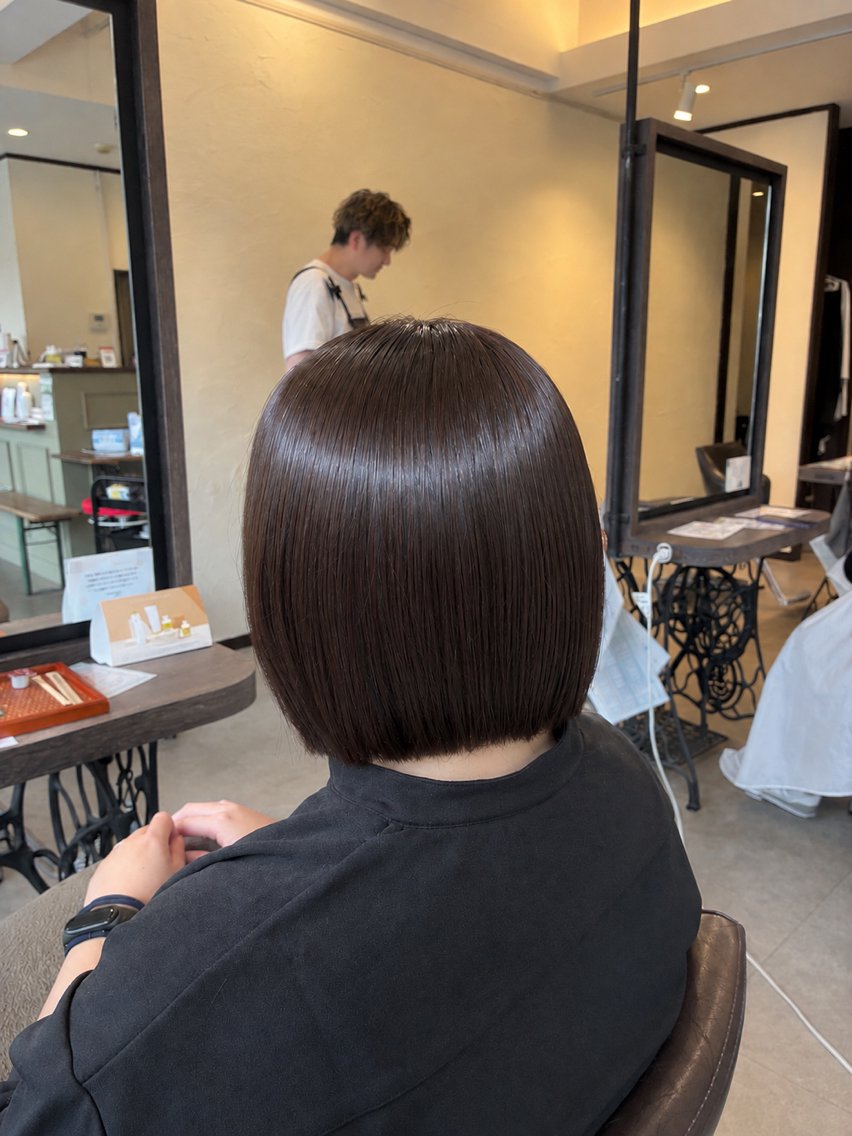 ショート 川村 瑠奈/艶髪/髪質改善のヘアスタイル
