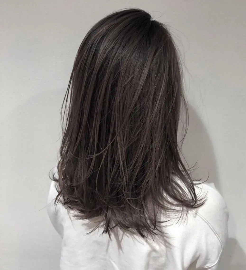 セミロング カラー グレージュ 限定クーポン 💕大量更新ブリーチのヘアスタイル