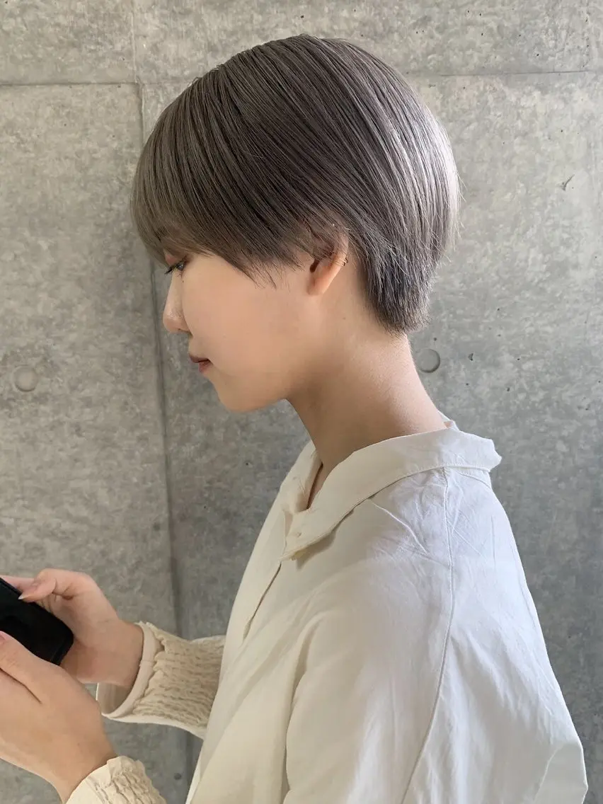 ショート ショートヘア メンズパーマ メンズ特化ryoのヘアスタイル