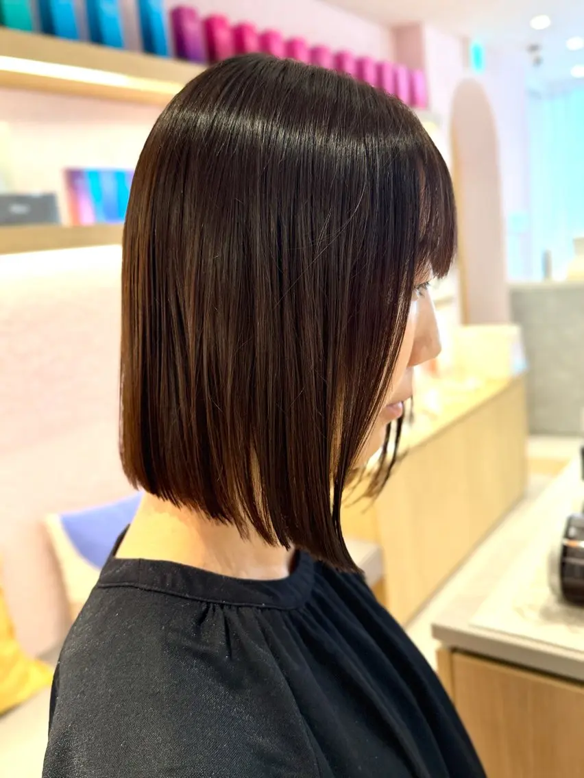 ˚*.꒰𝐌𝐢𝐧𝐢𝐦𝐨限定꒱.*˚ワンレンカット𝜗𝜚˚⋆切りっぱなしボブ𖧷 ⁺.の写真