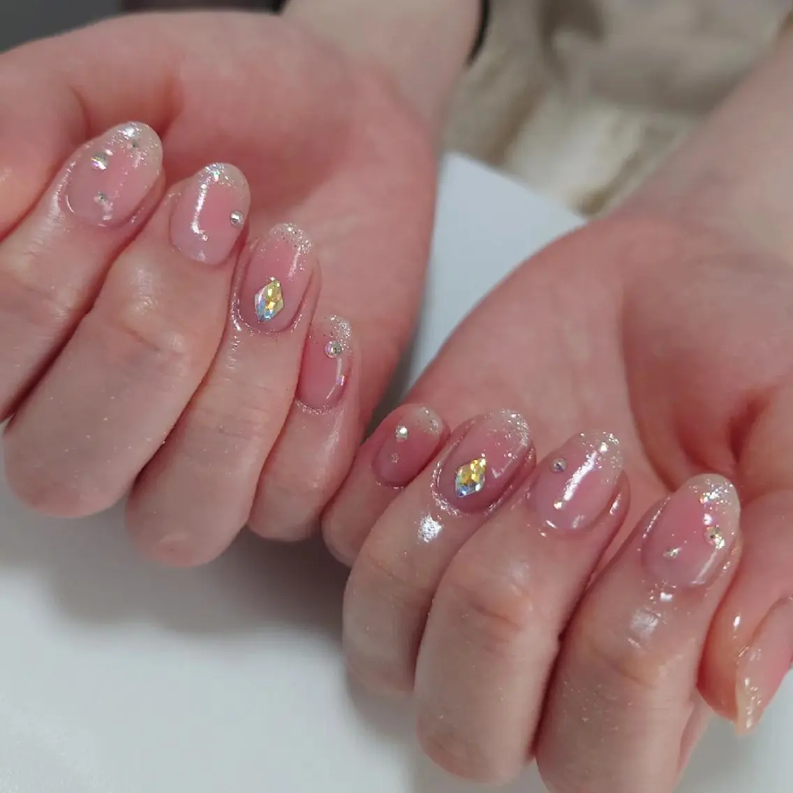 ネイル チークネイル ハンドネイル NailSalon Kotillのネイルデザイン