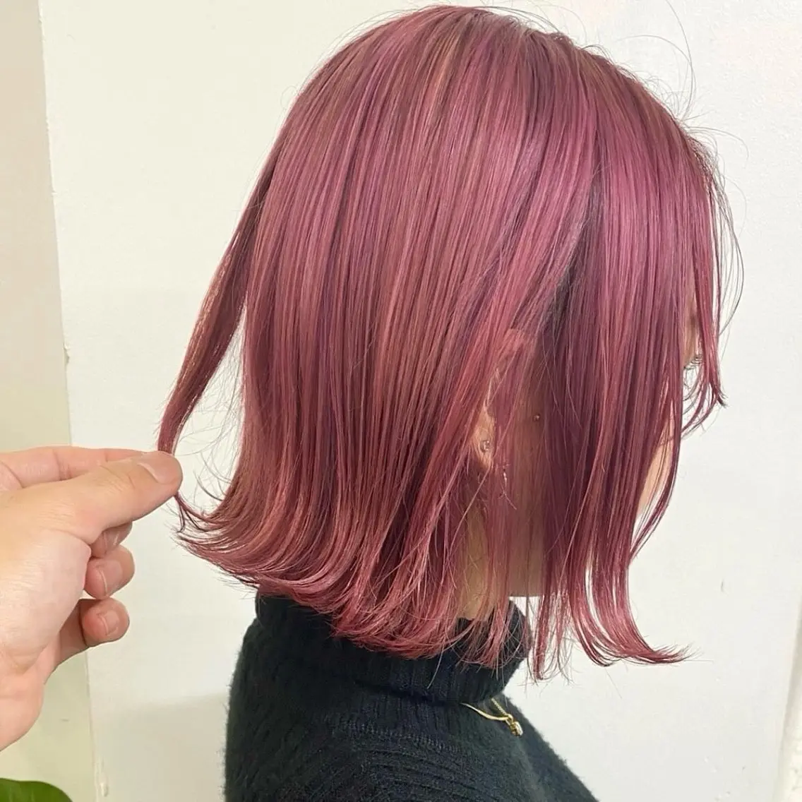 ミディアム カラー ヘアアレンジ fifth 石川 凪のヘアスタイル