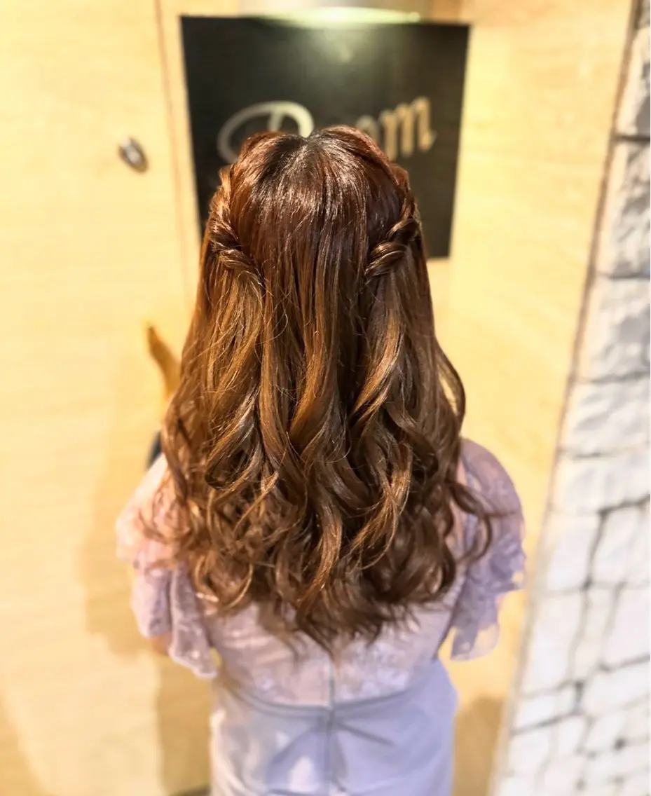 ヘアアレンジ ヘアセット 田口 りえこのマツエク・マツパデザイン