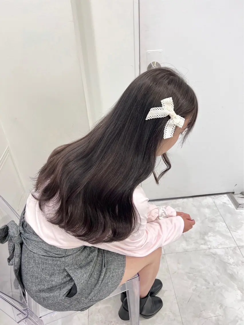 ロング カラー 💜りさ💜 横浜／透明感️🪽‪のヘアスタイル