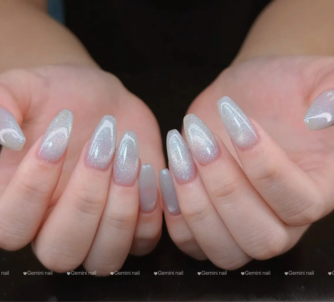 ネイル マグネットネイル ネイルチップ Gemini nail.Yukiのネイルデザイン