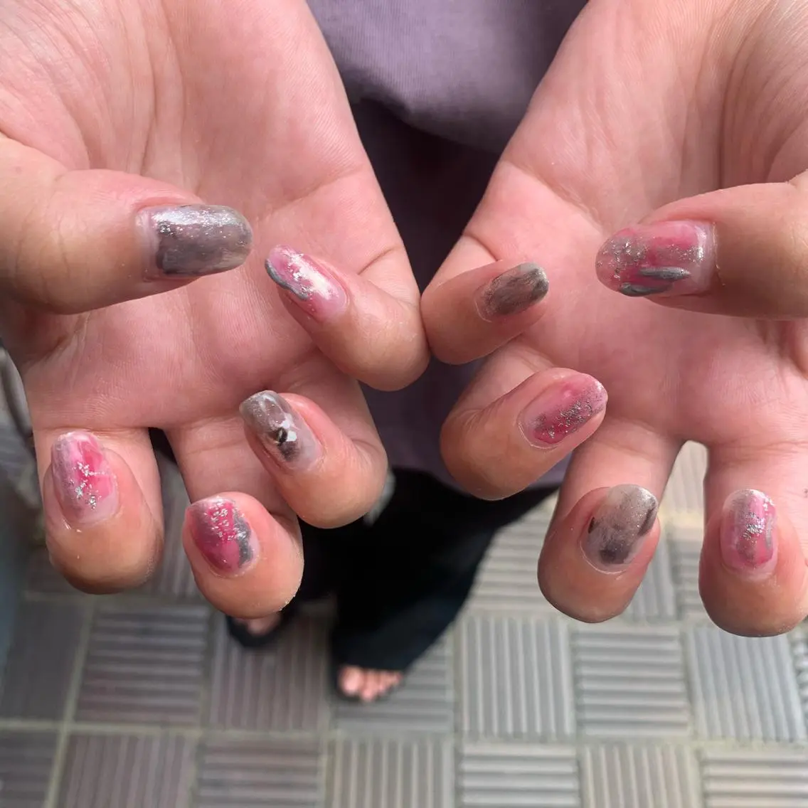 ネイル ニュアンスネイル 《ニュアンスネイル》 risaのネイルデザイン