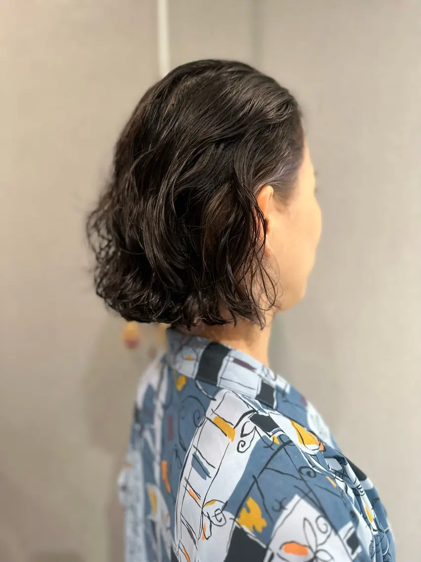 ショート ヘアカラー K Harukaのヘアスタイル
