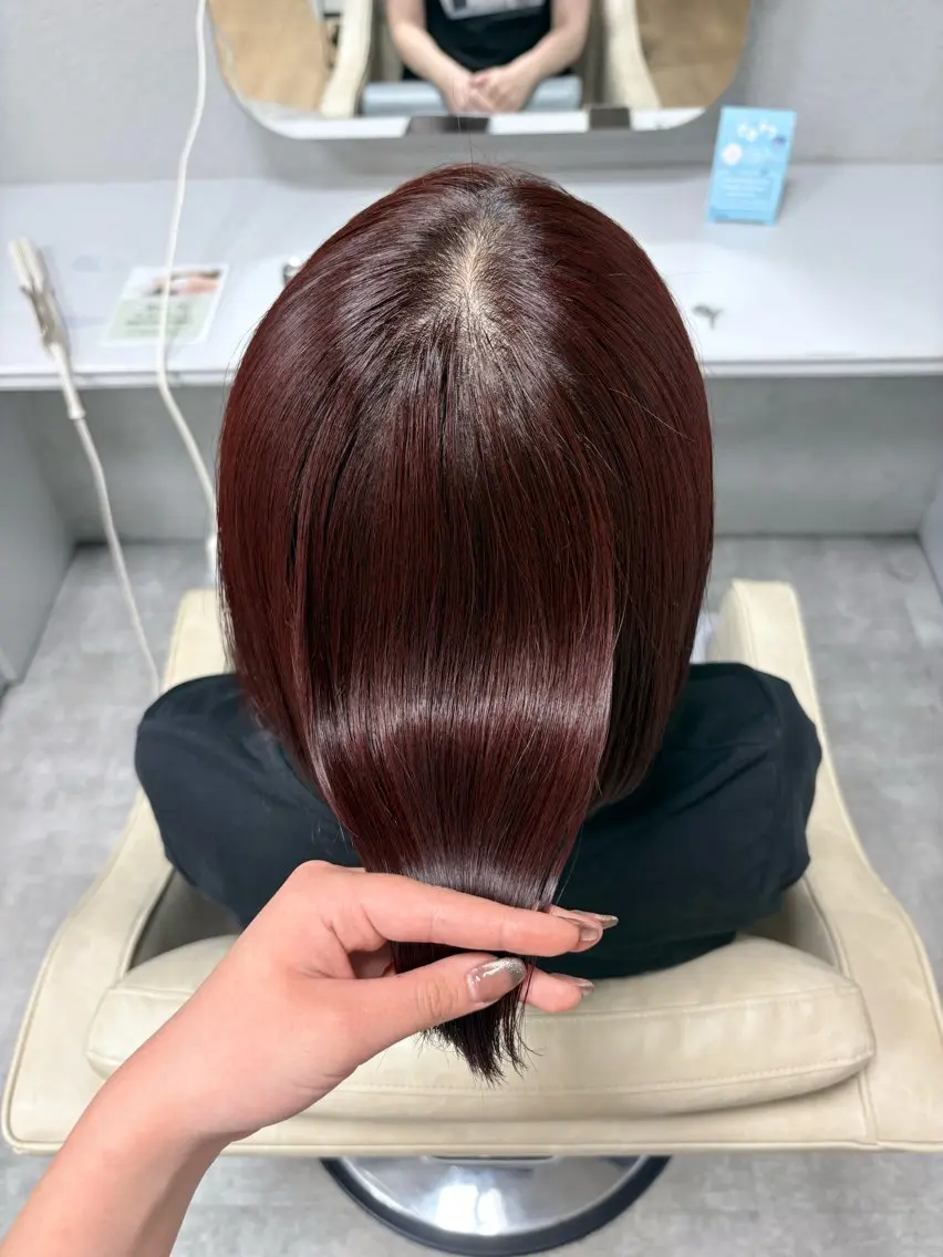 ミディアム トリートメント 後藤 杏吏のヘアスタイル
