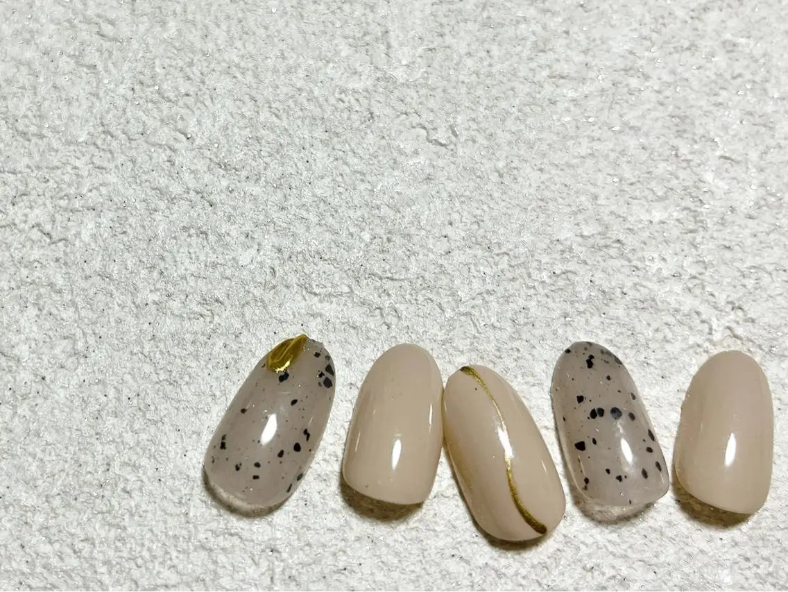 ネイル フットネイル ジェルネイル 韓国ネイル メンズネイル ワンカラーネイル kiki nail たまプラーザのネイルデザイン