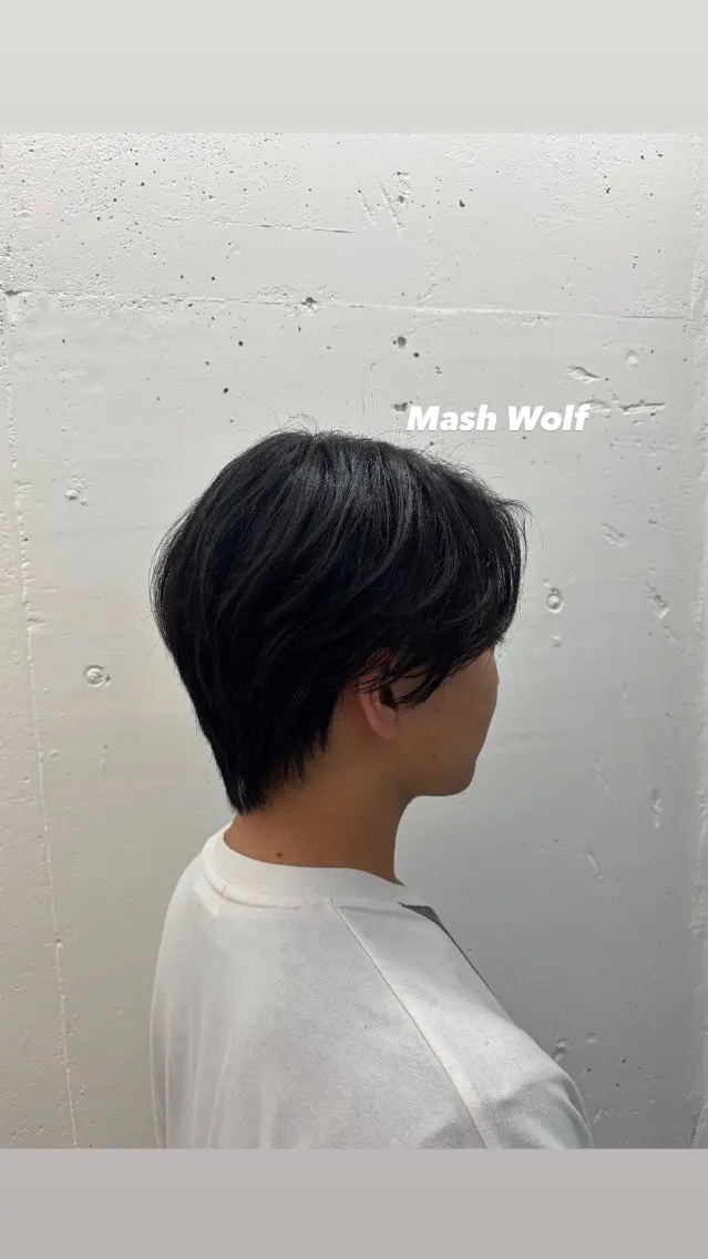 メンズ マッシュウルフ マッシュ メンズウルフカット ウルフカット 🌼あいり🌼 JILLSTUDIOのヘアスタイル