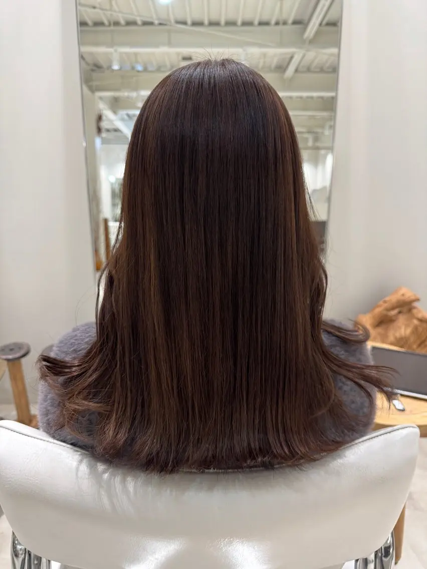 カラー 本田 実可子のヘアスタイル