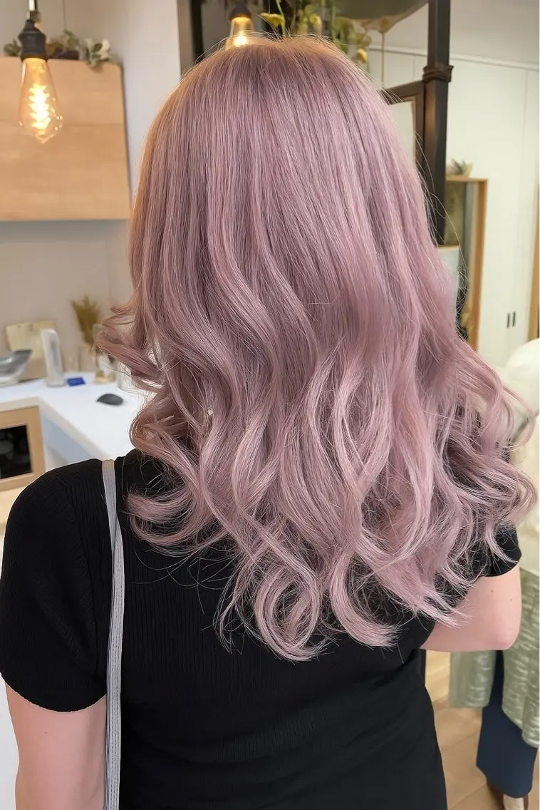 カラー ブリーチ ピンクカラー ヘアカラー ブリーチ✨/似合わせ カラー🎀/Yuzuのヘアスタイル