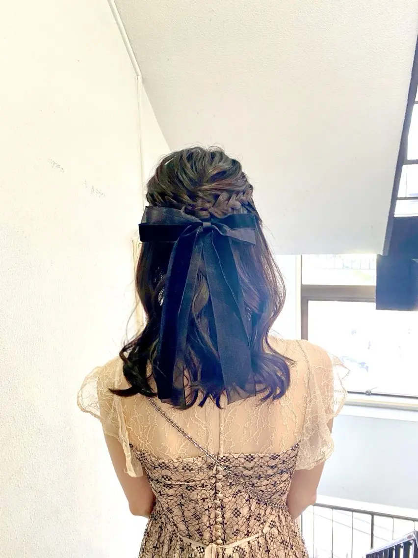 ヘアアレンジ ヘアセット hair make もりした ゆうのヘアスタイル