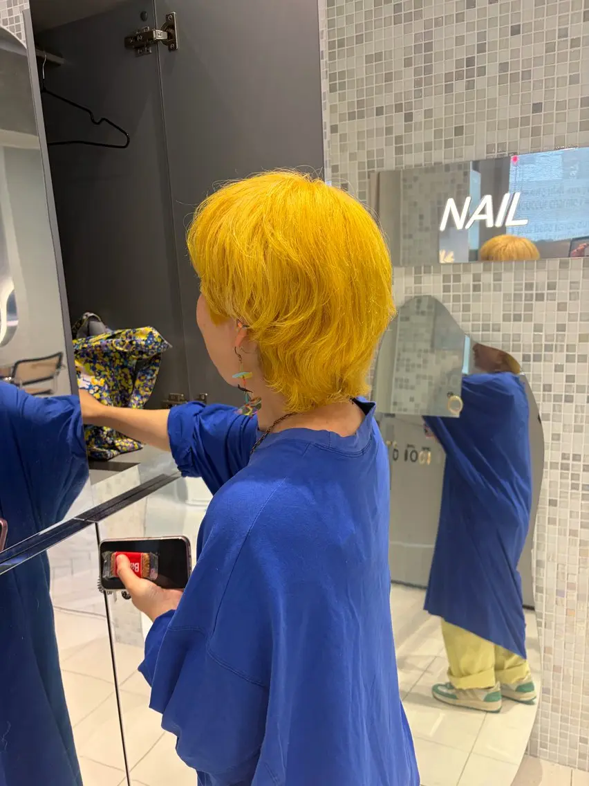 ショート カラー カット ヘアカラー bob/ aoiのヘアスタイル