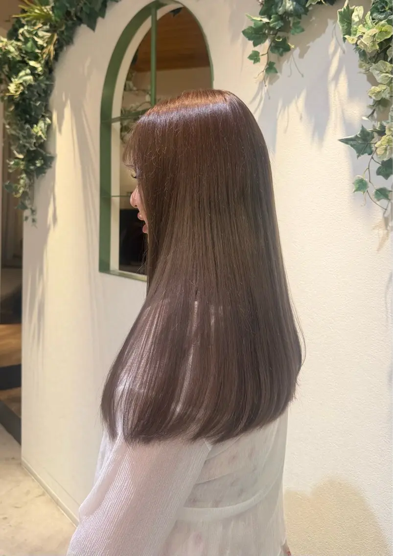 セミロング ヘアカラー kanako / 宝塚 /カラーモデルのヘアスタイル
