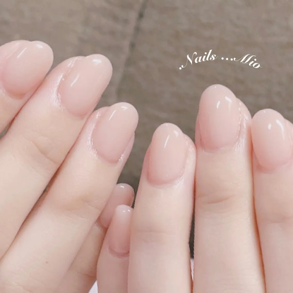 ネイル ワンカラーネイル .Nails Mio 赤羽西ネイルサロンのネイルデザイン