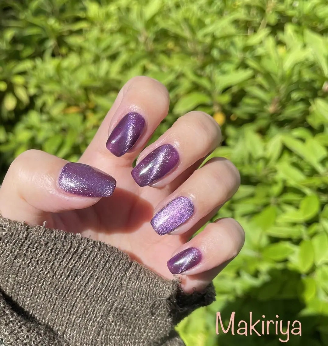 💓￥4400💗マグネット✨ワンカラー💓カラー追加OK💓ワンポイントパーツ追加OK💓ネイルモデルの写真