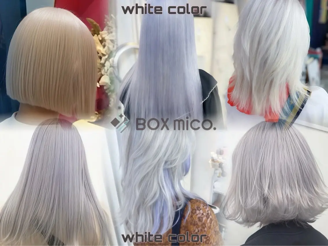 【ブリーチ✖️2＋オンカラー☆】ウルトラハイトーンの透明感抜群カラー💕　¥30400→¥18000の写真