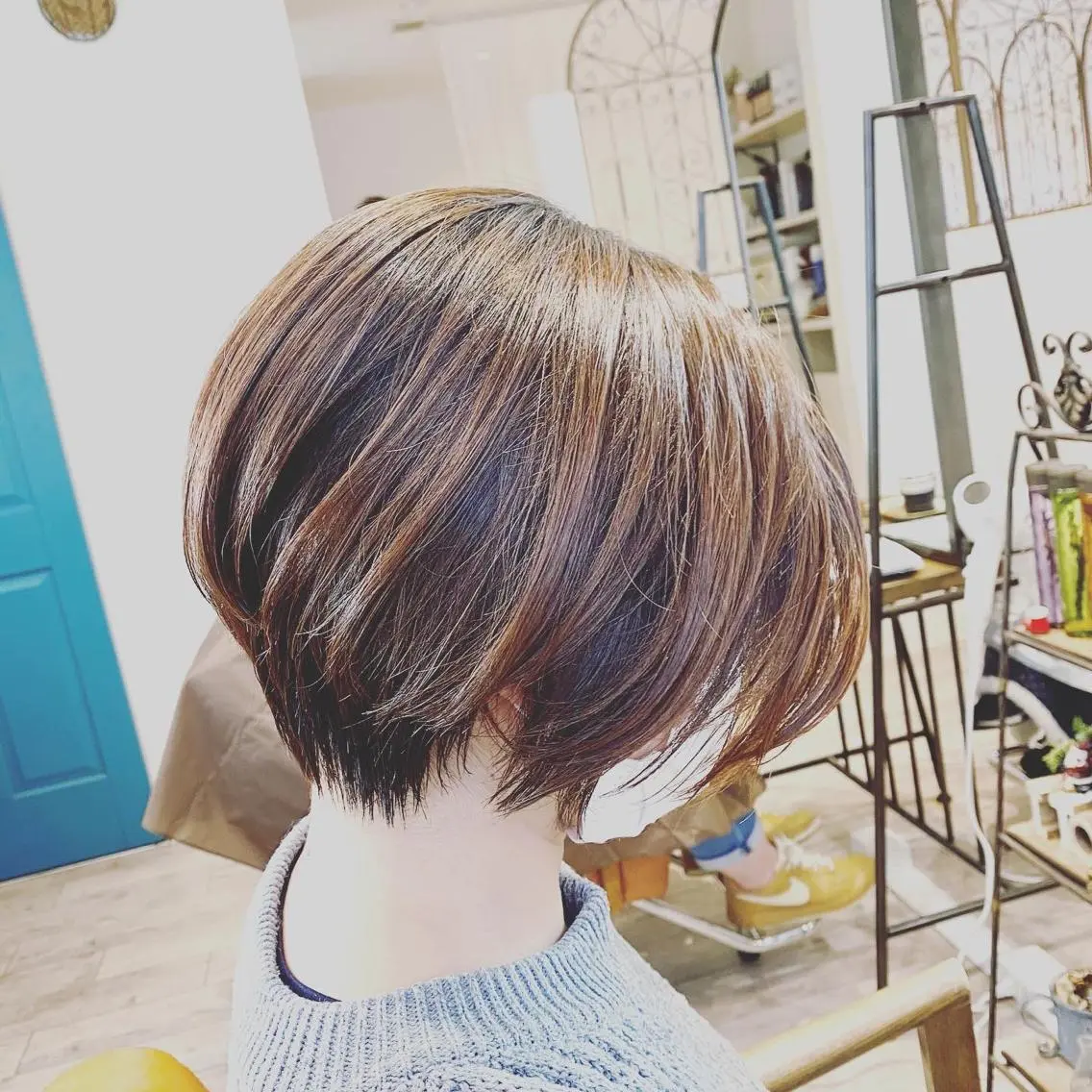 ショート カラー 赤間 飛鳥のヘアスタイル