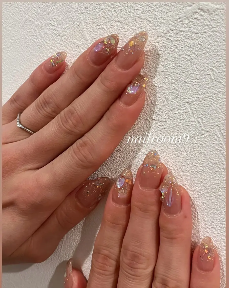 ネイル アートネイル ハンドネイル nail room9 ☺︎のネイルデザイン