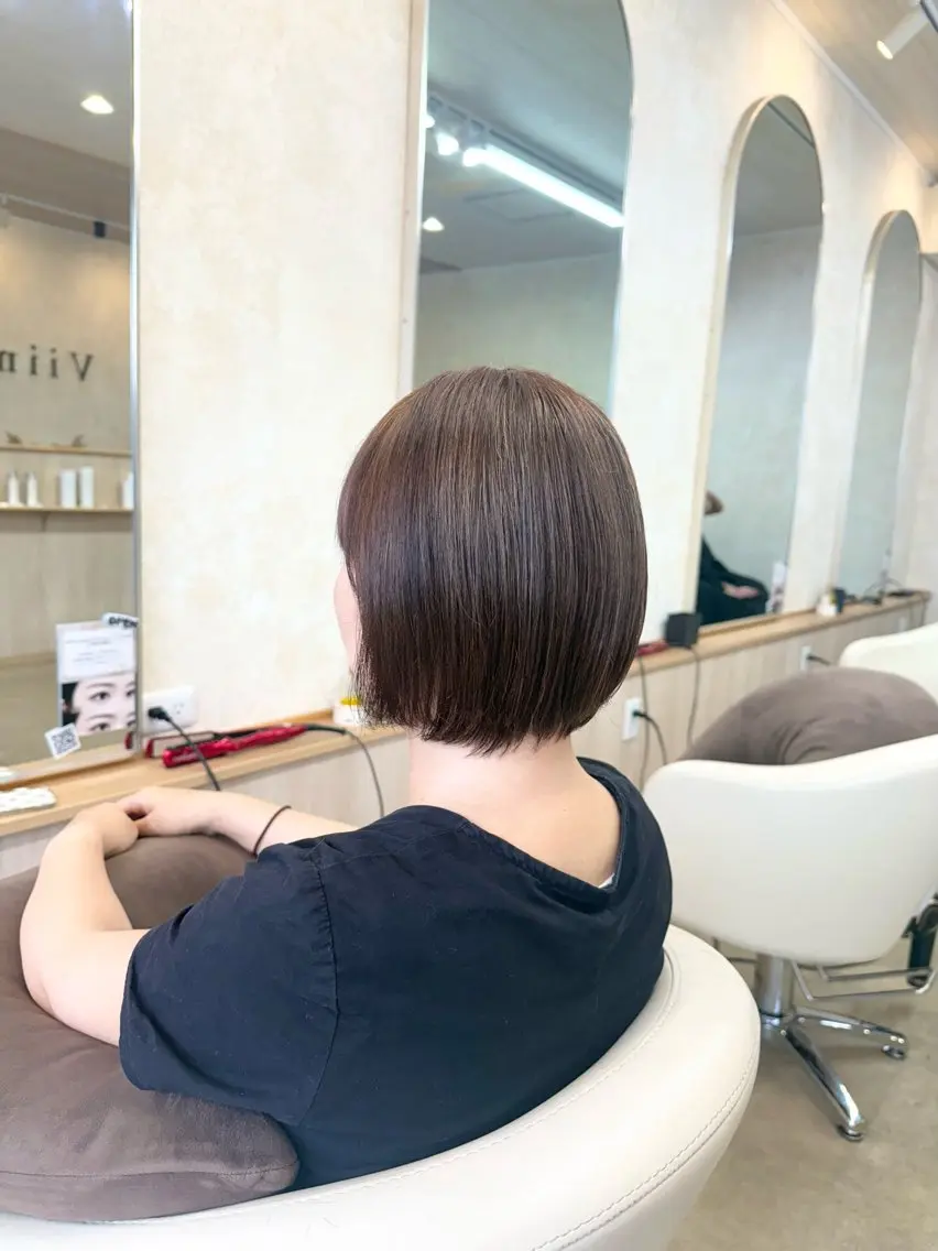 ショート Nanami． 七海のヘアスタイル
