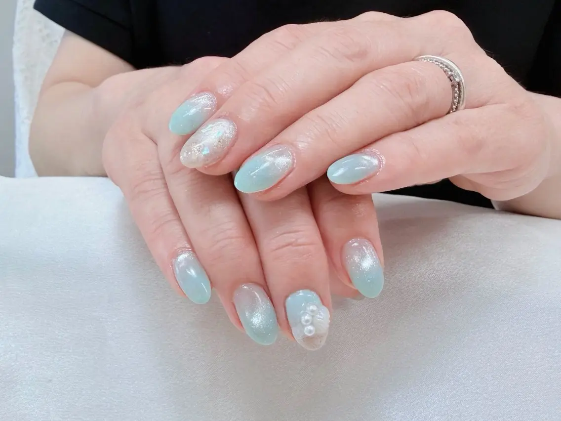 ネイル ハンドネイル Romine&ネイル ユンのネイルデザイン