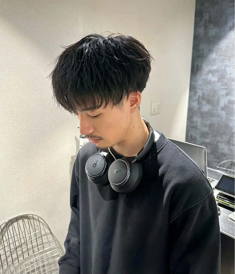 ショート 💈原宿指名No.1 センターパート💈のヘアスタイル