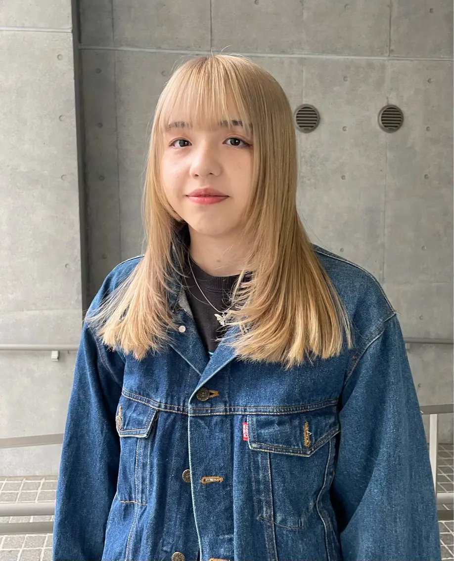 セミロング カラー 🌈メンズパーマ🌈 メンズカットアリサのヘアスタイル