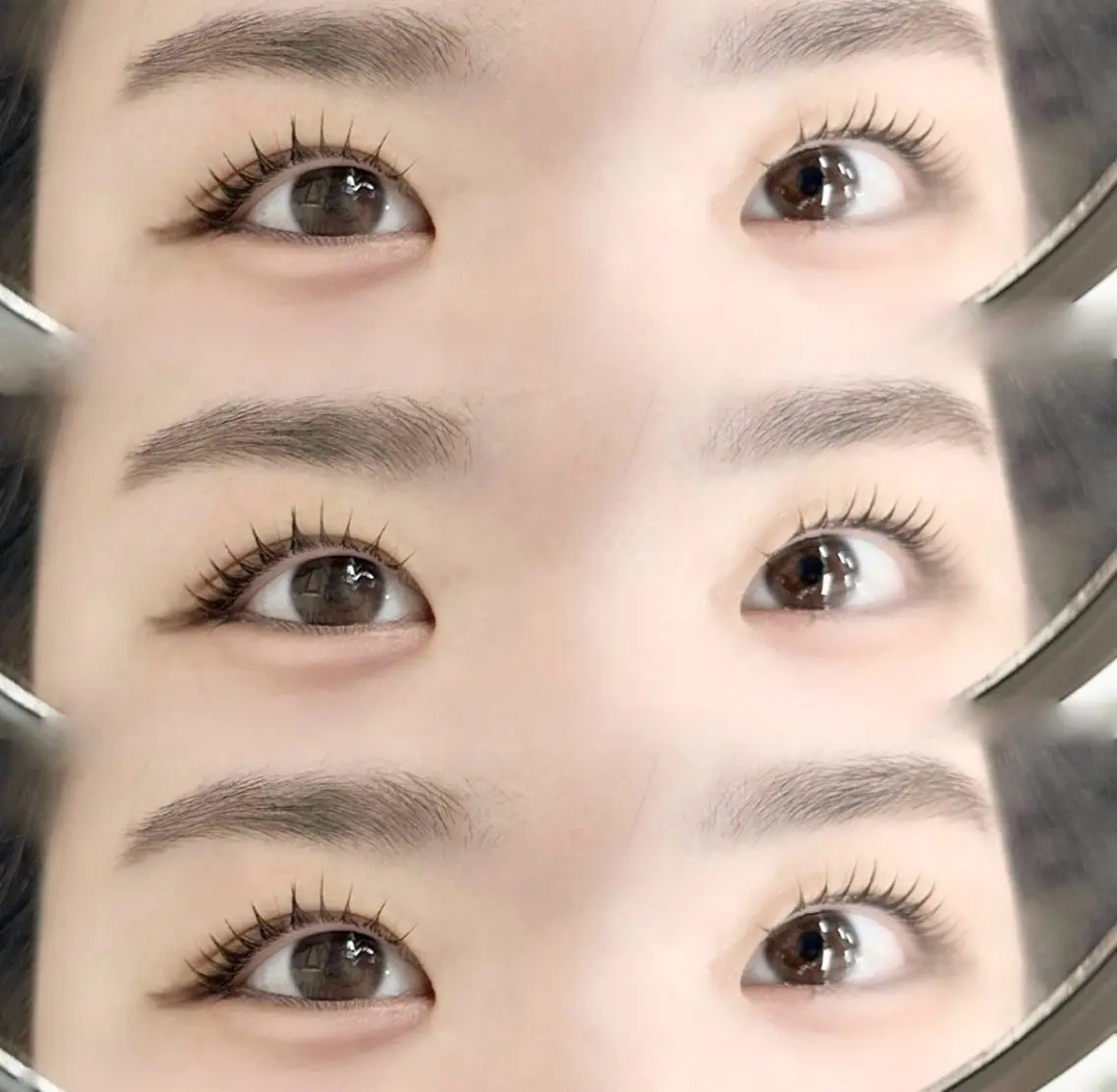 上まつげパーマの写真