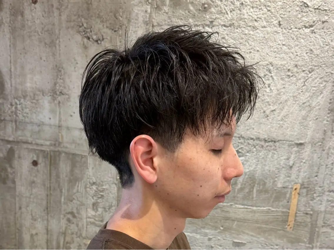 ショート メンズ 朝ラクパーマ 【SENA】のヘアスタイル