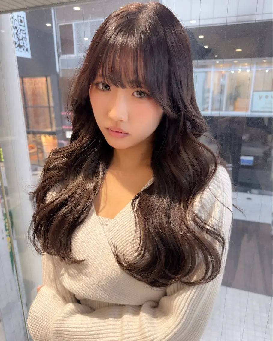 【うる艶/色もち最強】カット+マグネットカラー+エプレケアの写真