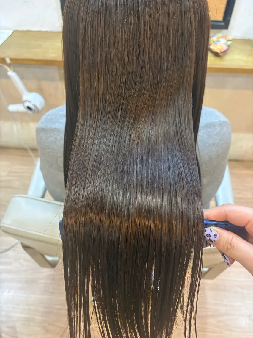 カラー ヘアカラー トリートメント 韓国ヘアー🇰🇷 MIWAのヘアスタイル