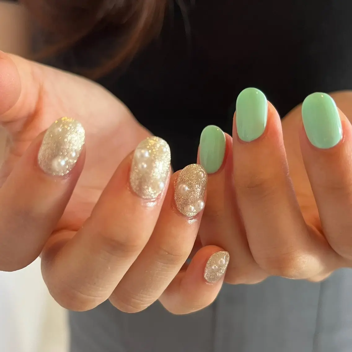 ネイル ワンカラーネイル luster shihoのネイルデザイン