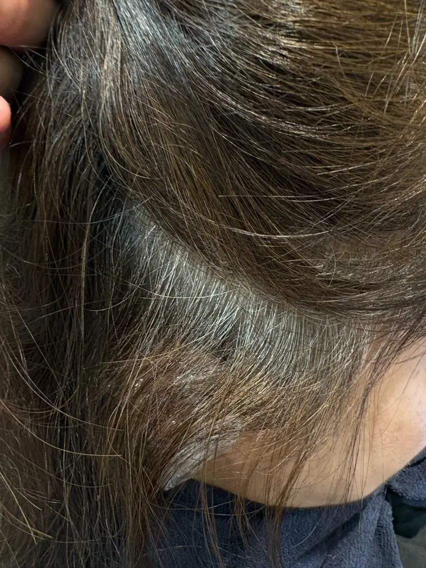 ミディアム カラー ヘアカラー トリートメント 羽山 宇宙のヘアスタイル