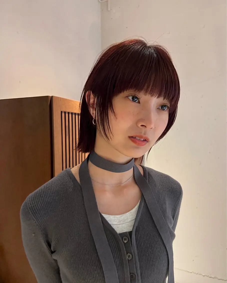 透明感ケアカラー＋Hank.オリジナルトリートメントの写真