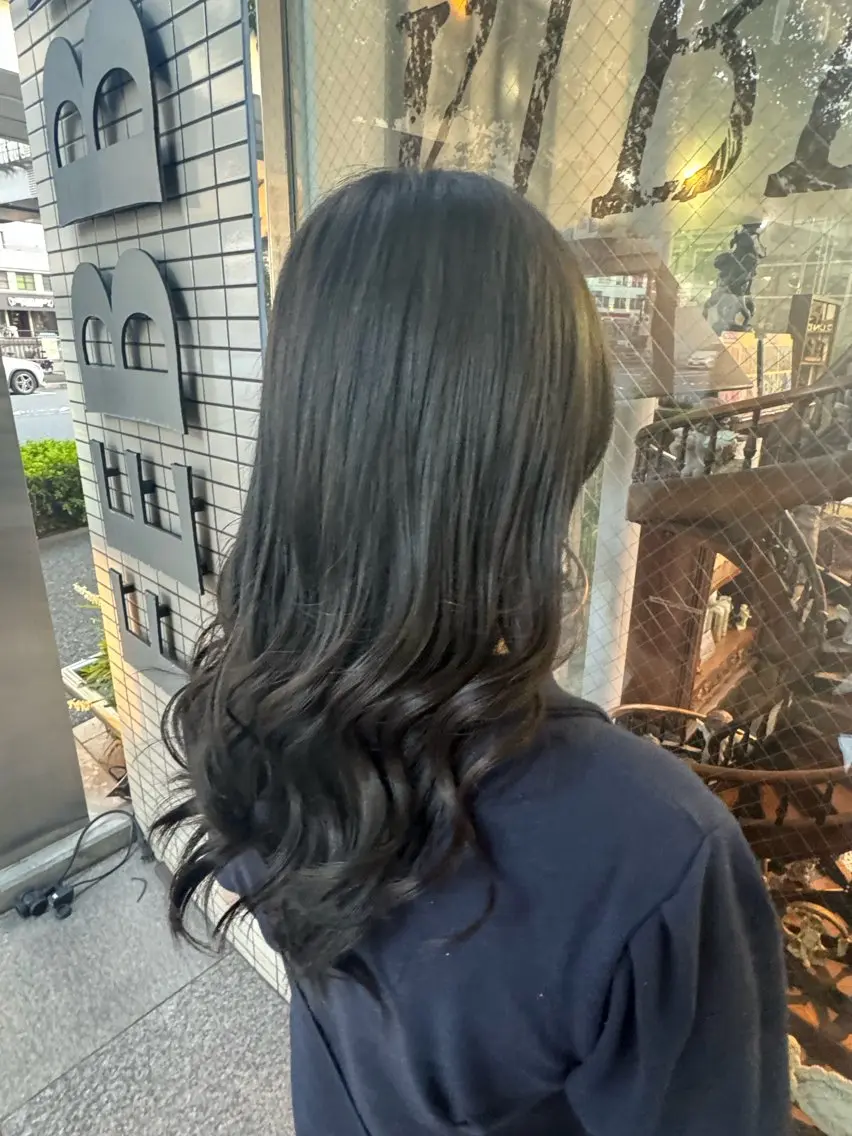 セミロング ヘアカラー 横浜/コーンロウ/ブ レイズ/★RIN★のヘアスタイル