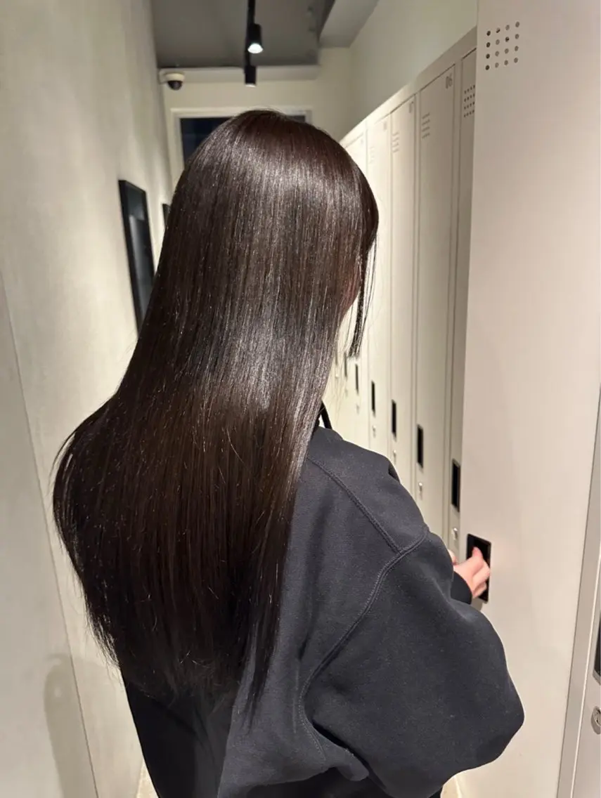 ロング カラー 丸山 心 / 艶カラーのヘアスタイル