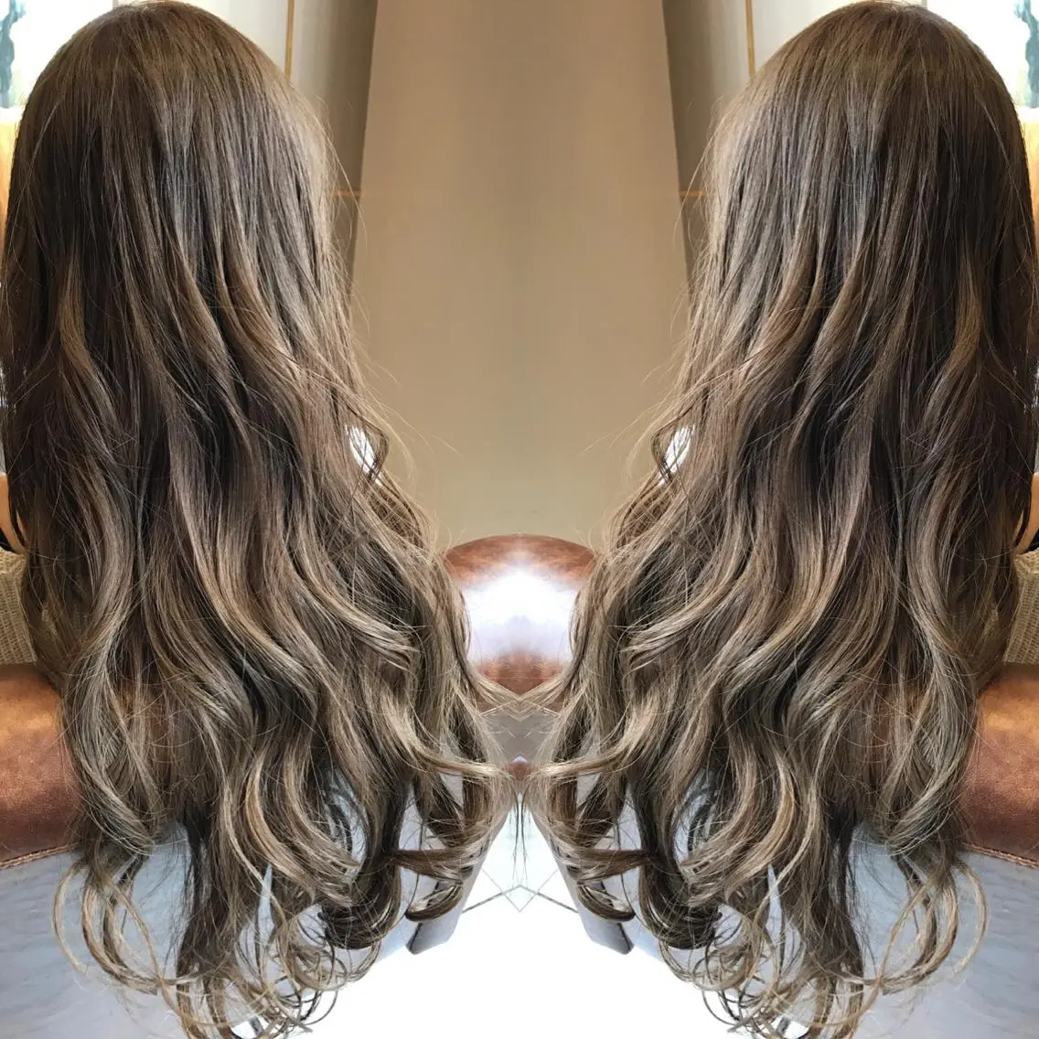セミロング カラー パーマ ヘアアレンジ 外国人風カラー 🫧代表/新宿駅近/ 限定価格🫧田辺貴裕のヘアスタイル