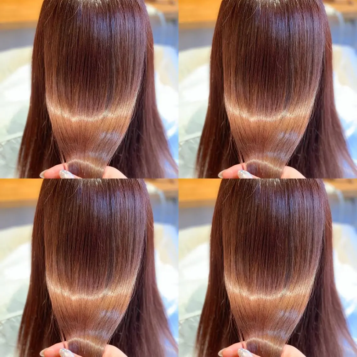 ミディアム カラー カット ヘアカラー トリートメント レイヤー×艶髪特化 マネージャー安藤光司のヘアスタイル