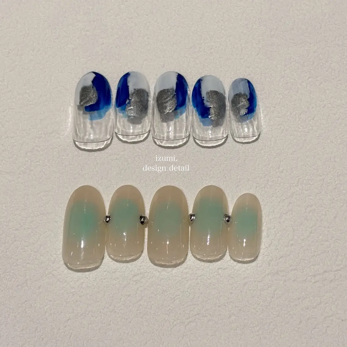 ネイル ハンドネイル IZUMIꕤnail 堺筋本町｜心斎橋のネイルデザイン