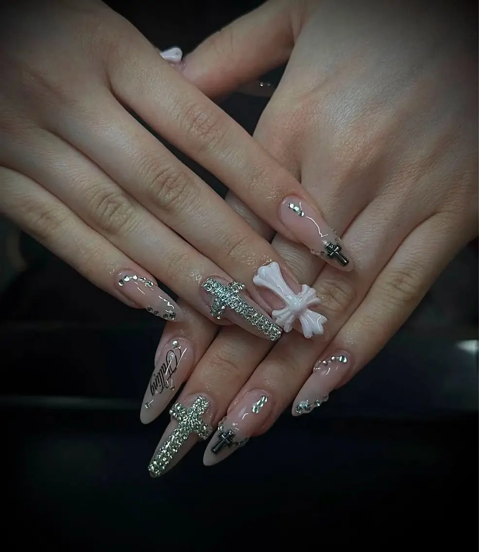 ネイル アートネイル フレンチネイル ジェルネイル 韓国ネイル マグネットネイル HAPPI NAIL 大国町のネイルデザイン