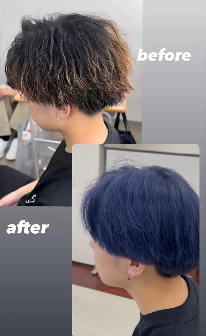 カラー Bejitto SOUMAのヘアスタイル