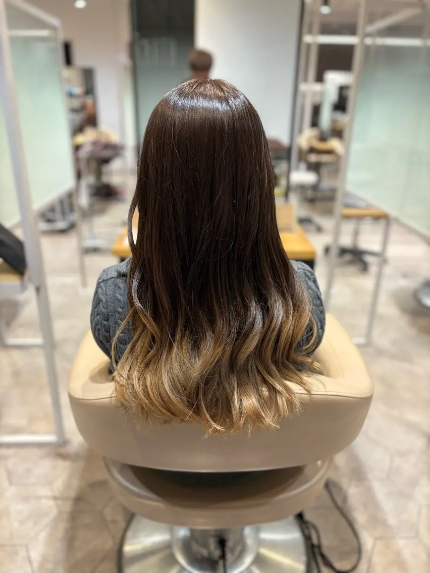 ロング カラー ✨髪質改善カラー✨ 赤味除去カラー／理久のヘアスタイル