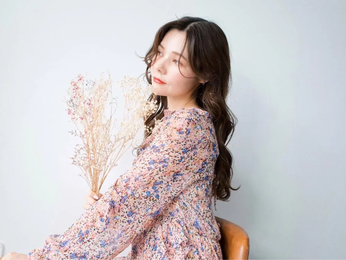 カラー 大島 千怜のヘアスタイル