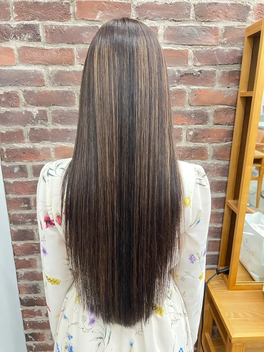 ロング カラー トリートメント tomoメンズ特化 /パーマ/カットのヘアスタイル