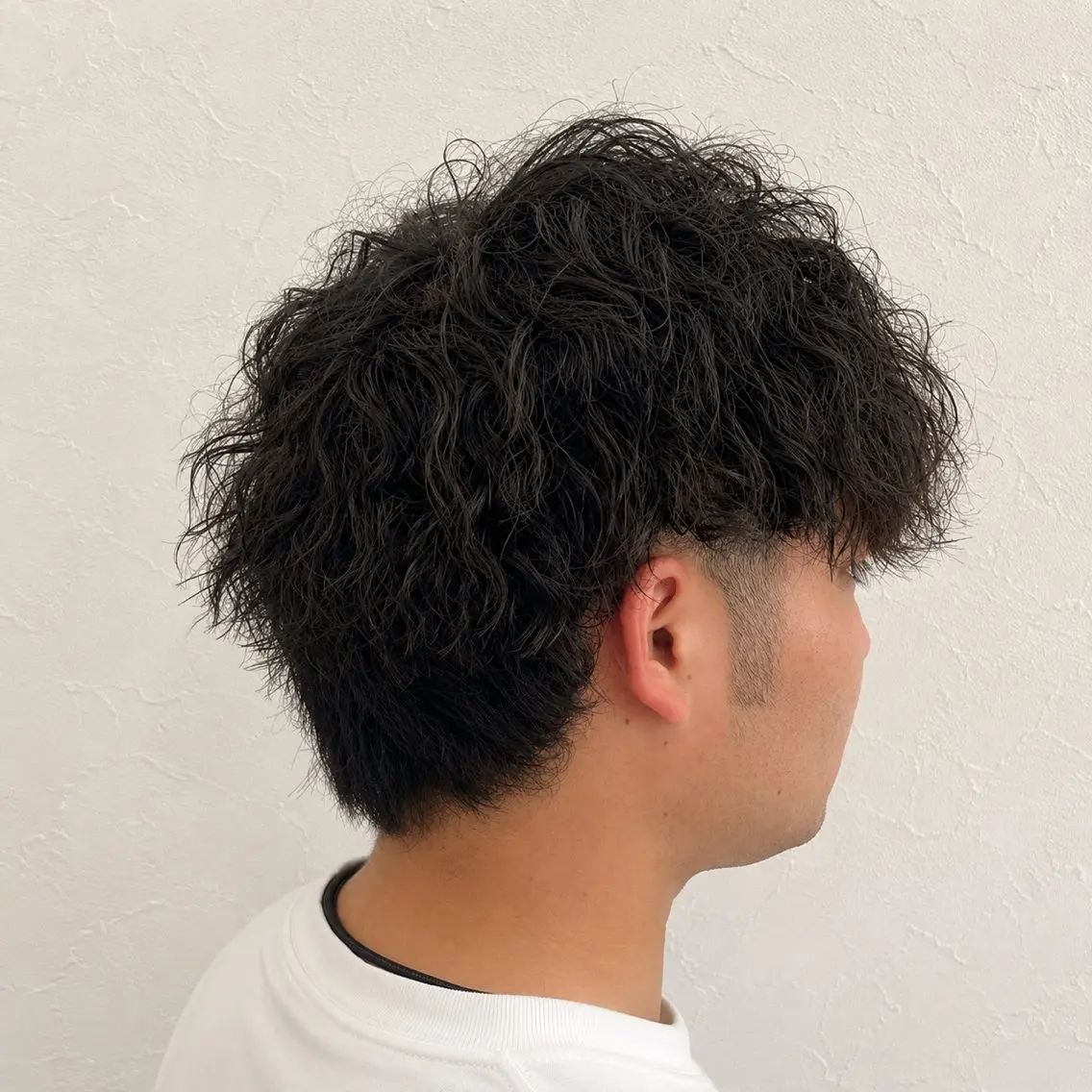 パーマ メンズ カット パーマ 石川 尚斗のヘアスタイル