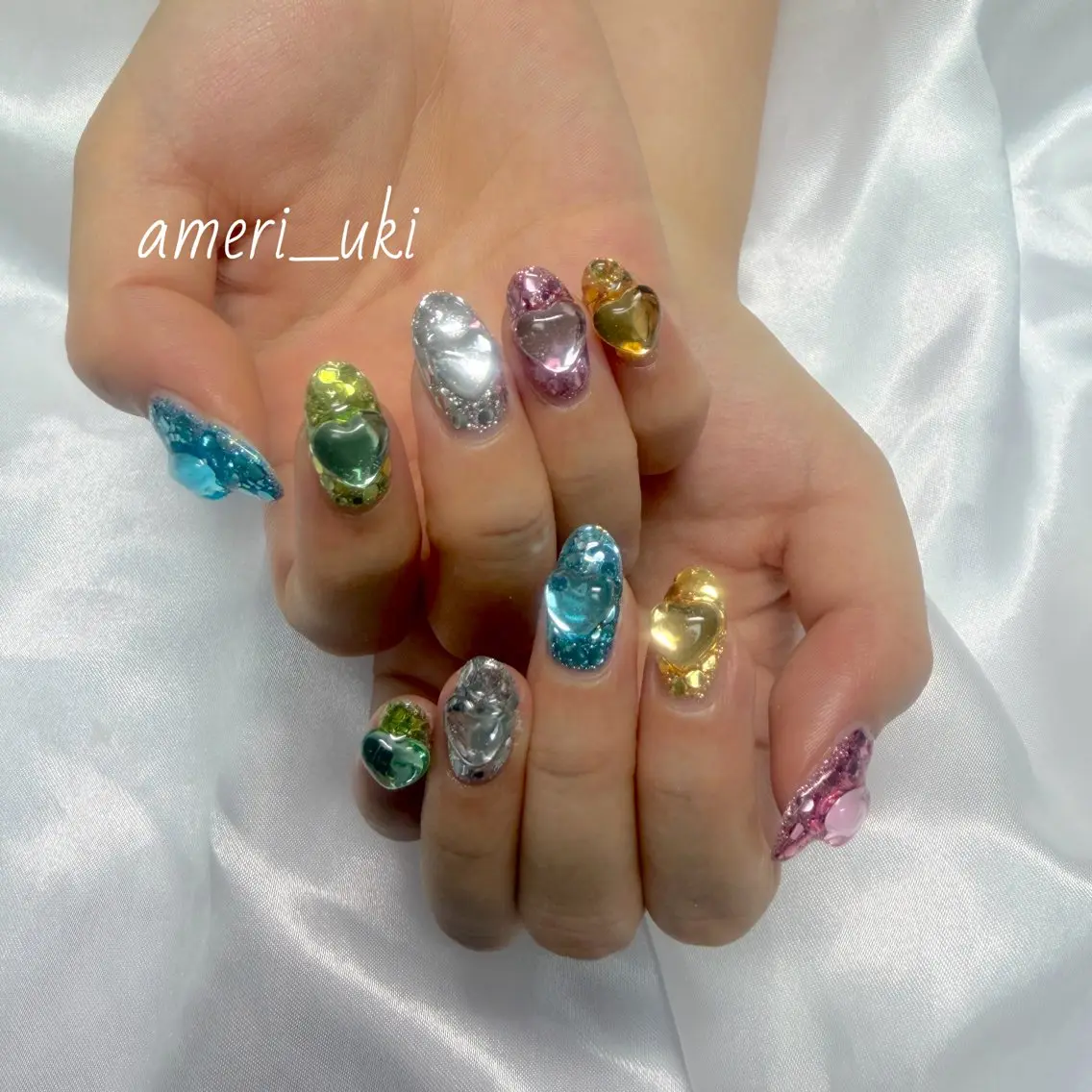ネイル ハンドネイル Ameri nail /UKIのネイルデザイン