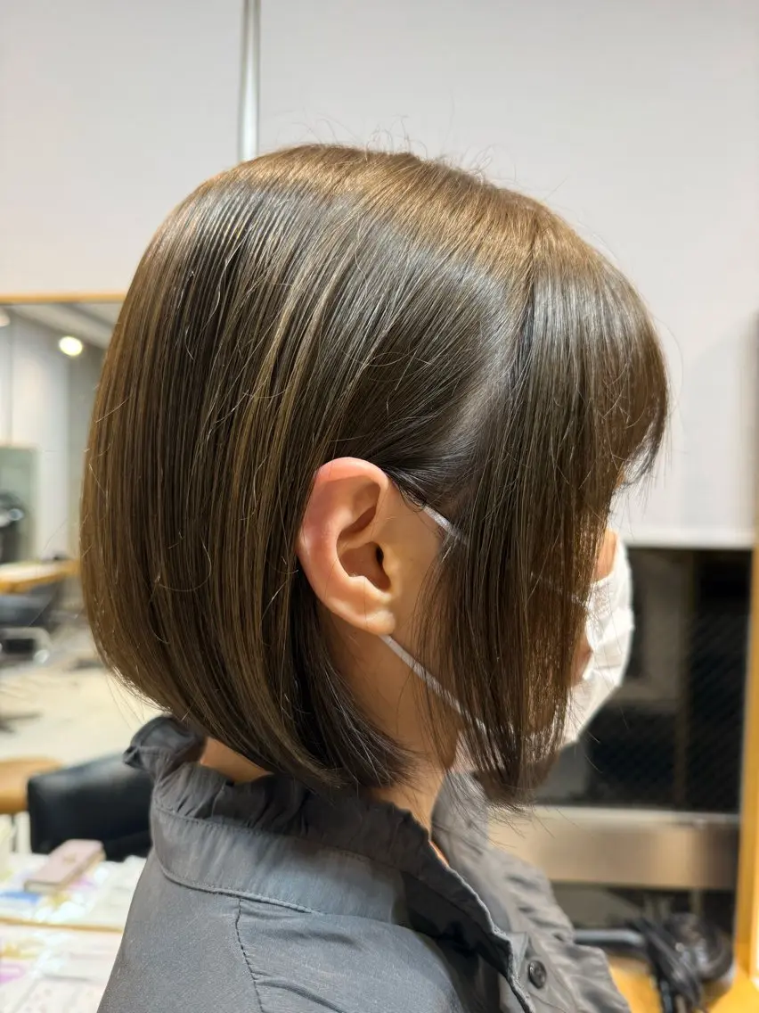 ショート カラー ヘアカラー 杏菜🌺👶🏼💕 ／elima調布🫧のヘアスタイル