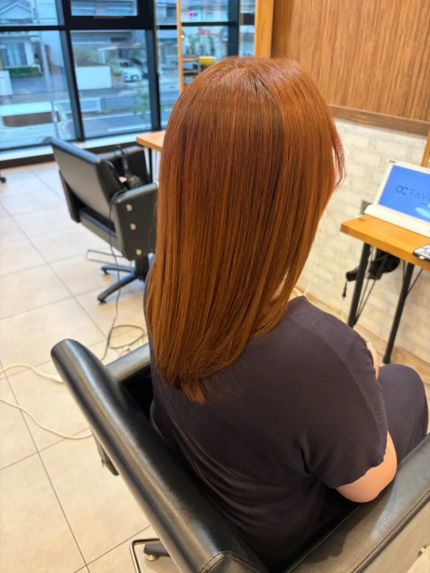 セミロング 山本 海心のヘアスタイル