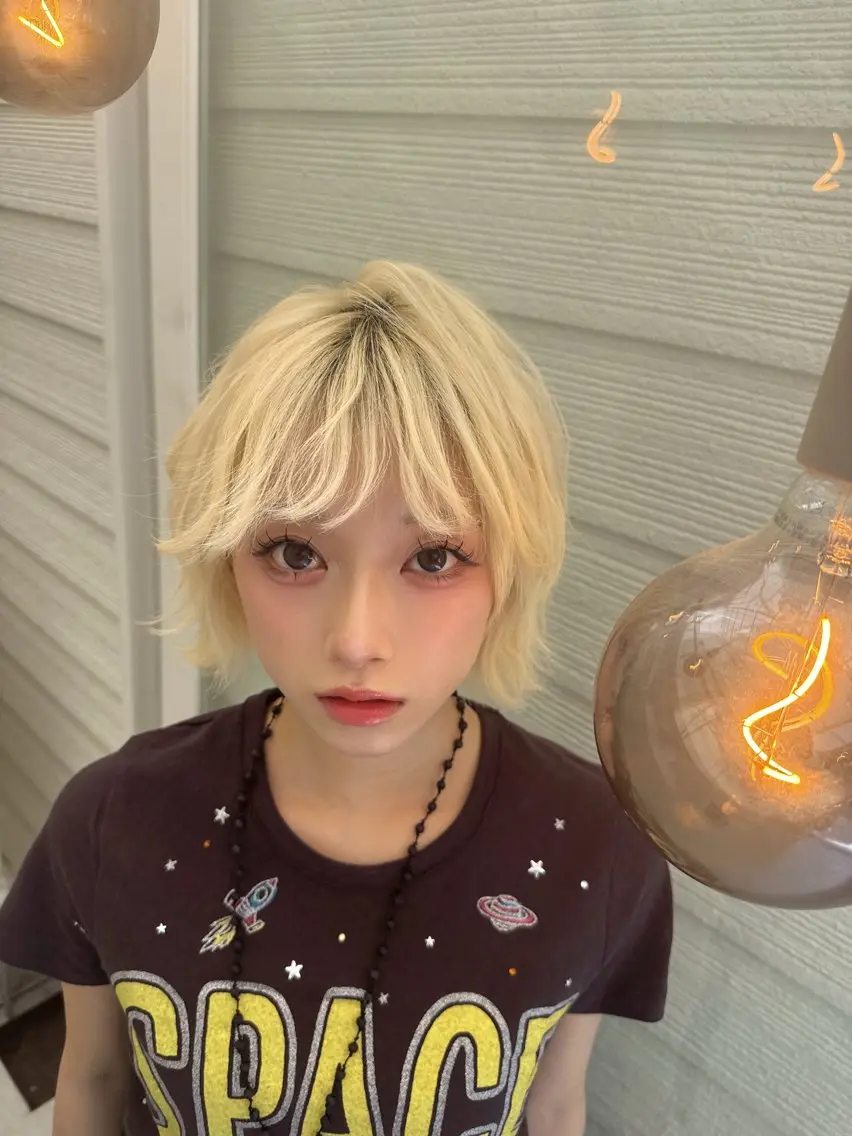 ショート カラー カット ヘアカラー 💎透明感カラー特化 💎TAISEIのヘアスタイル